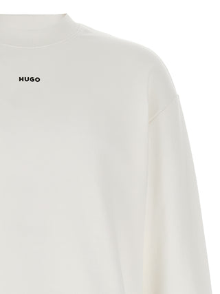 White Cotton Sweatshirt