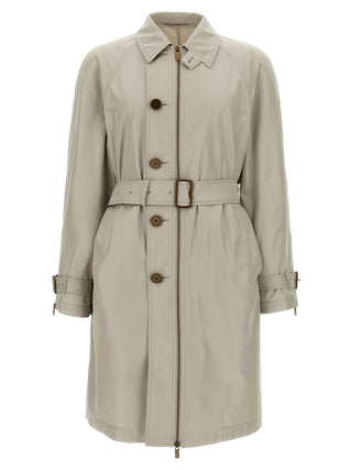 Gray Satin Coat