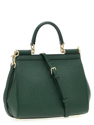 Bicolor Calfskin Handbag
