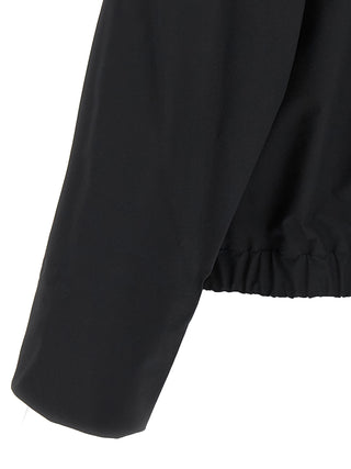 Black Nylon Shell Jacket