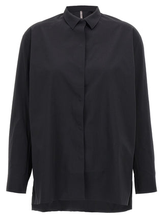 Black Nylon Blouse