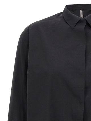 Black Nylon Blouse