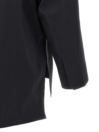 Black Nylon Blouse