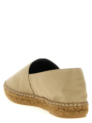 Beige Cotton Espadrilles