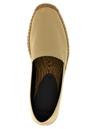 Beige Cotton Espadrilles