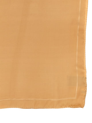 Beige Silk Foulard