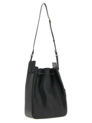 Bicolor Calfskin Crossbody Bag