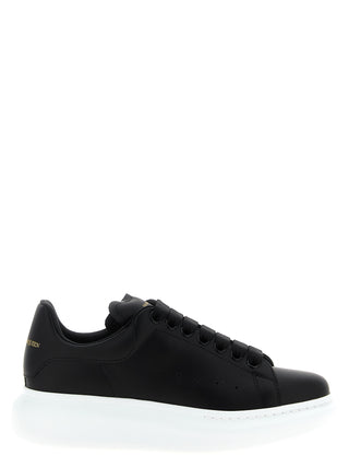 Bicolor Bovine Leather Low Top Sneakers