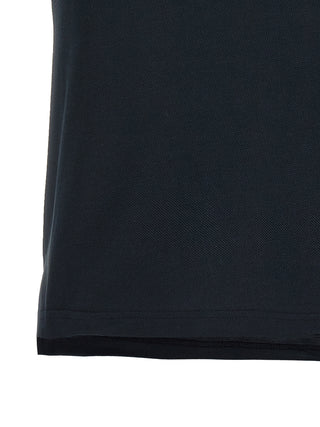 Blue Cotton Polo Shirt