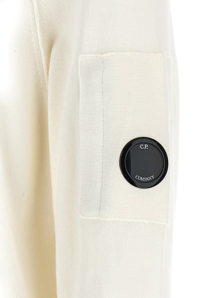 White Cotton Sweatshirt
