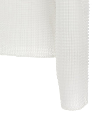 White Polyester Blouse