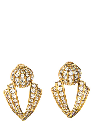 Gold Brass Earrings