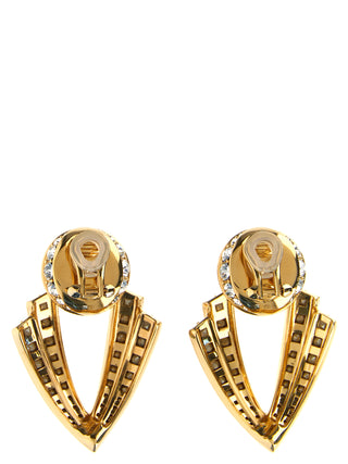 Gold Brass Earrings