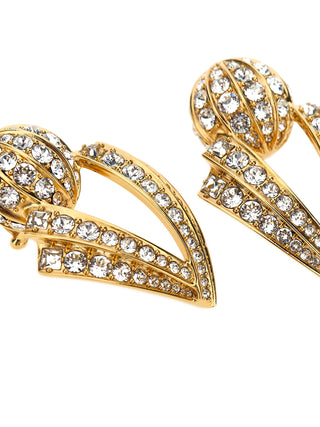Gold Brass Earrings