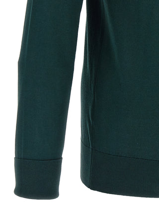 Bicolor Cotton Polo Shirt