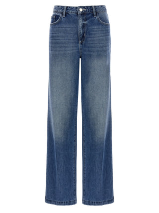 Blue Cotton Jeans Denim