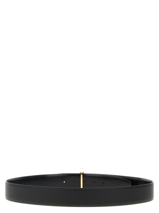 Black Calfskin Regular Belt