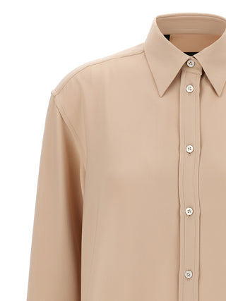Blusa de seda multicolor