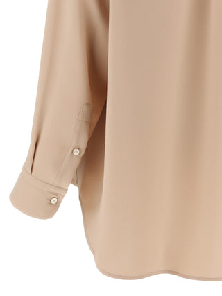 Blusa de seda multicolor