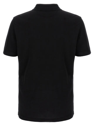 Black Lyocell Polo Shirt