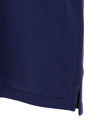 Blue Lyocell Polo Shirt