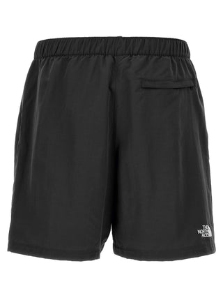Bicolor Nylon Bermuda Shorts