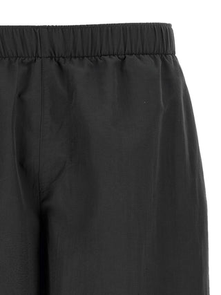 Bicolor Nylon Bermuda Shorts