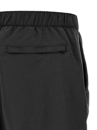 Bicolor Nylon Bermuda Shorts