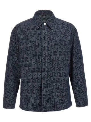Blue Cotton Denim Jacket