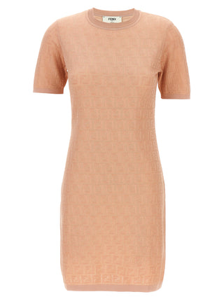 Multicolor Cotton Short Dress