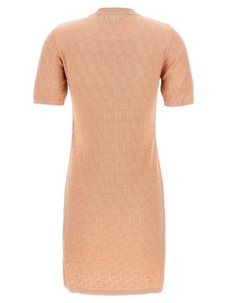 Multicolor Cotton Short Dress