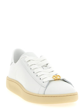 White Calfskin Sneakers