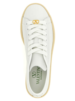 White Calfskin Sneakers