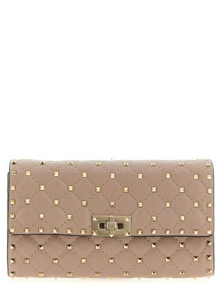 Multicolor Lamb Leather Shoulder Bag