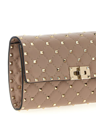 Multicolor Lamb Leather Shoulder Bag