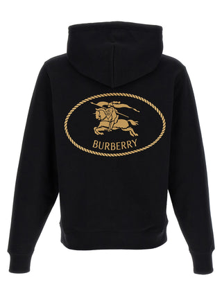 Black Cotton Sweatshirt