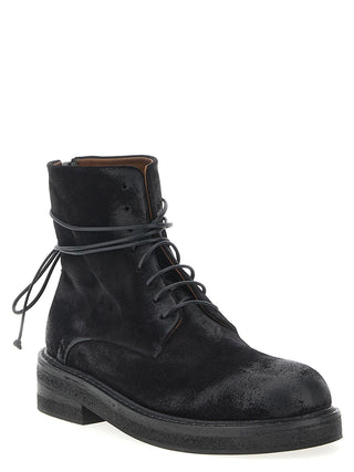 Black Cotton Chelsea Boots