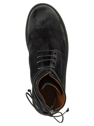 Black Cotton Chelsea Boots