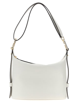 White Leather Shoulder Bag