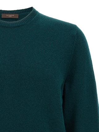 Bicolor Virgin Wool Cardigan