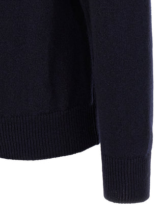 Blue Virgin Wool Cardigan