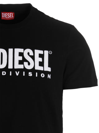 Camiseta de algodón negro