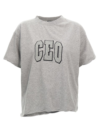 Gray Cotton T-Shirt