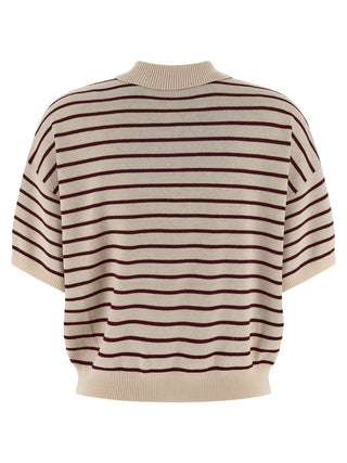 Multicolor Mohair Polo Shirt