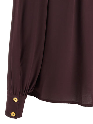 Purple Viscose Blouse