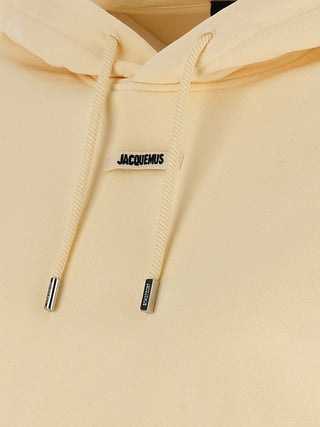 Beige Cotton Hoodie