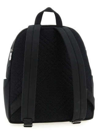 Black Polyester Backpack