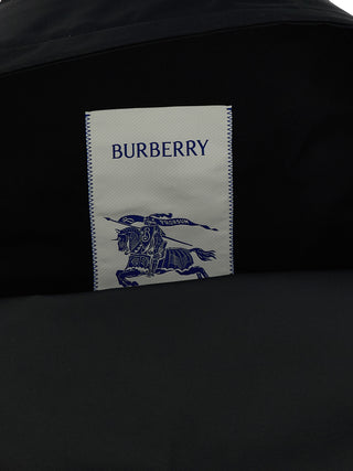 Black Polyester Backpack