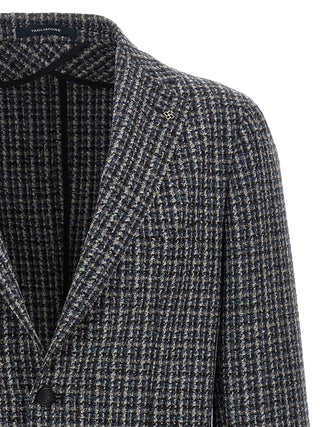 Multicolor Virgin Wool Blazer