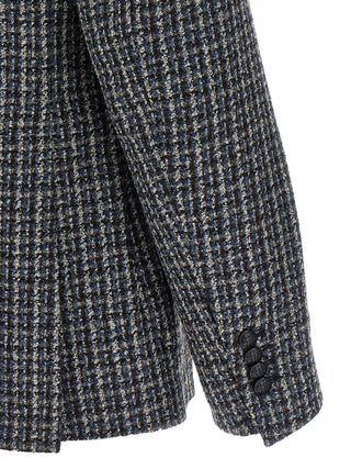 Multicolor Virgin Wool Blazer